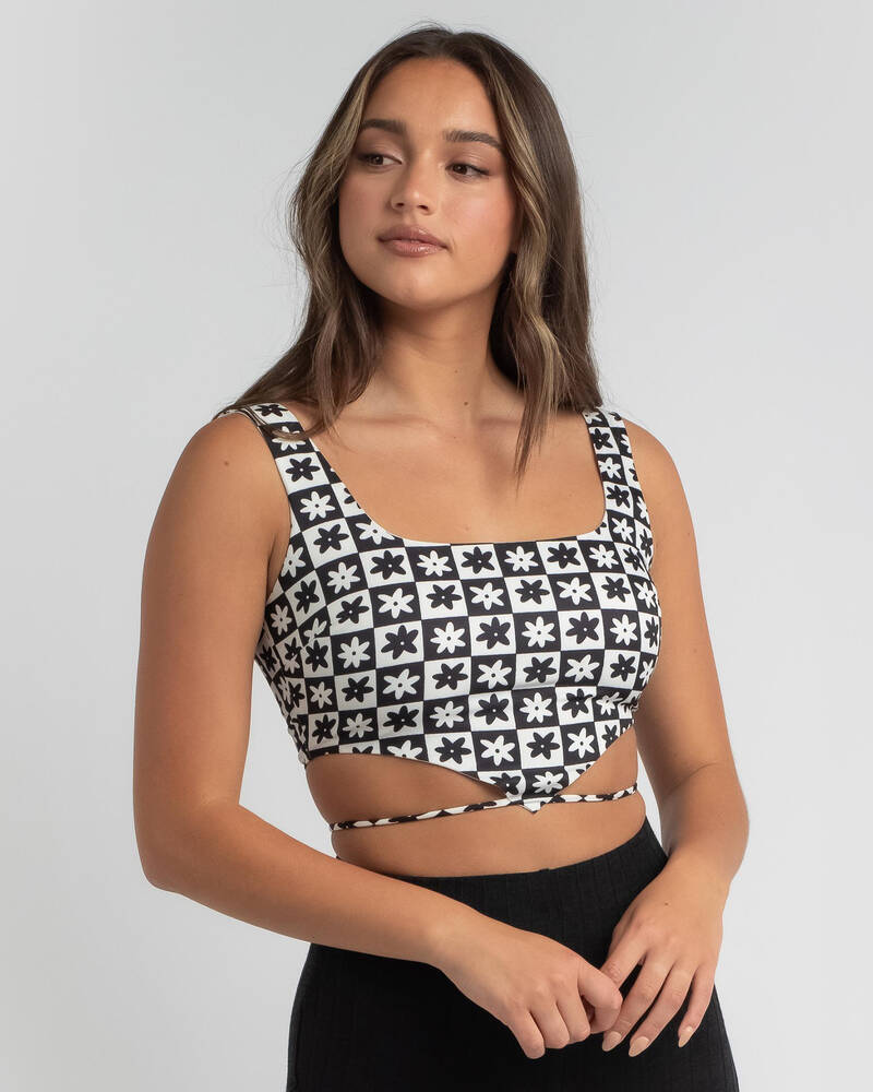 Ava And Ever Twistie Top for Womens