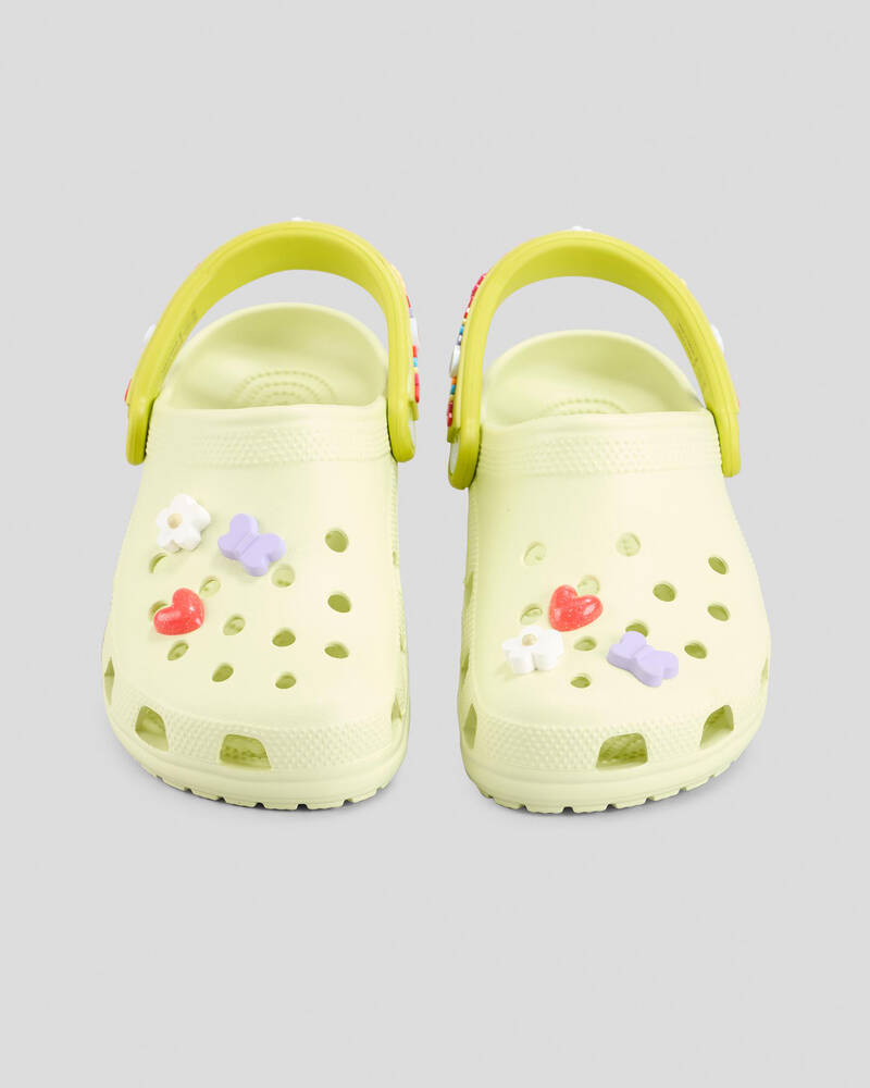 Crocs Kids' Classic Friendship Bracelet Clogs for Unisex