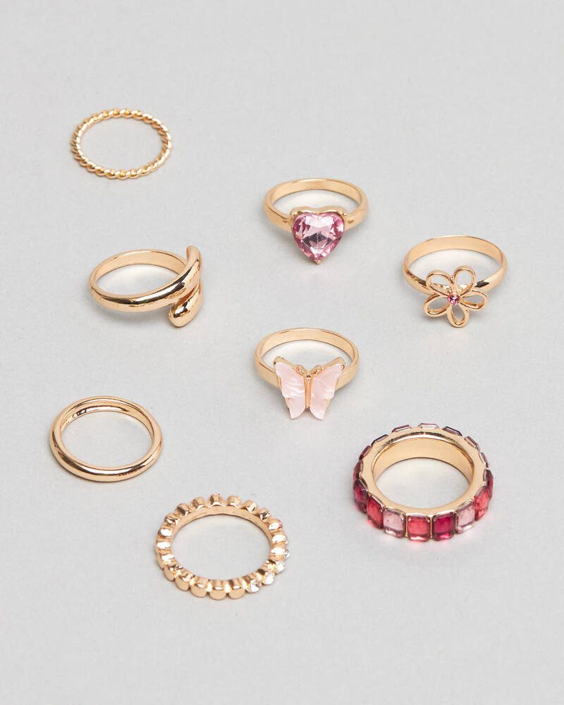 Karyn In LA Penelope Ring Pack for Womens