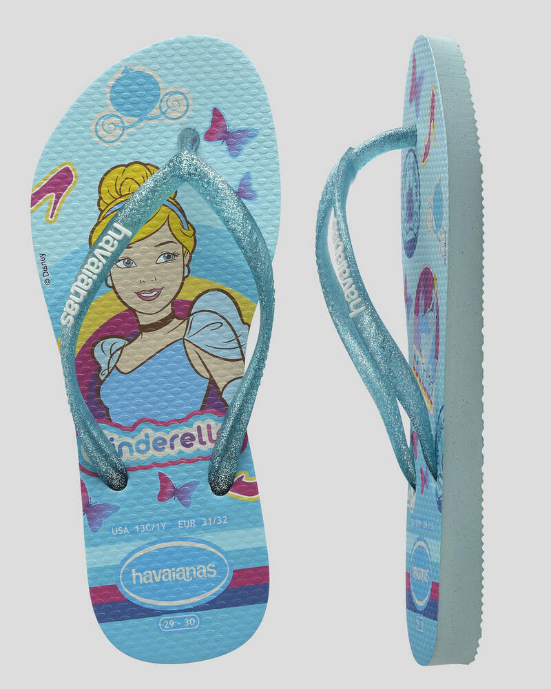 Havaianas Kids' Slim Princess Cinderella Thongs for Womens