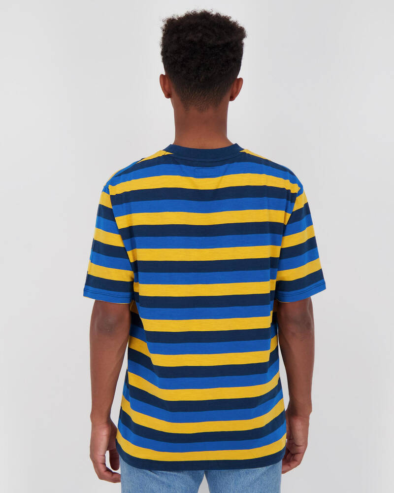 GUESS Go Wonder Stripe Logo T-shirt for Mens