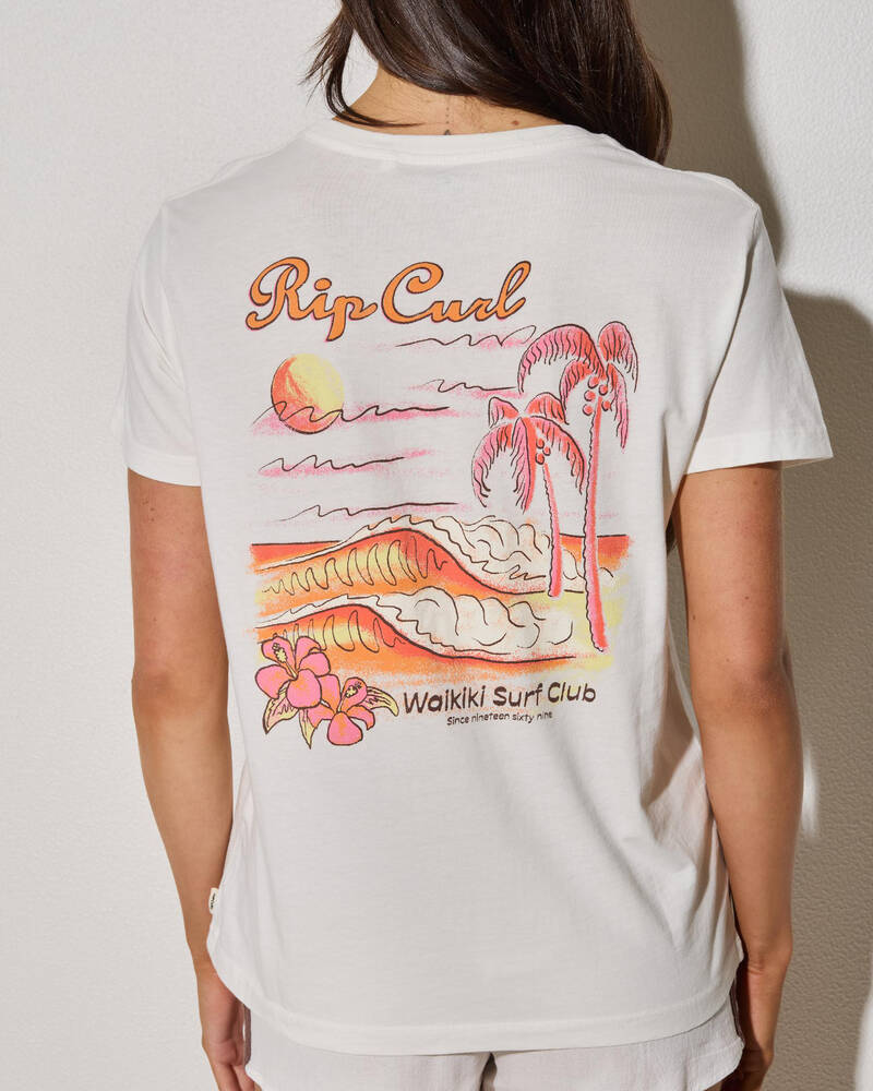 Rip Curl Waikiki Standard T-Shirt for Womens