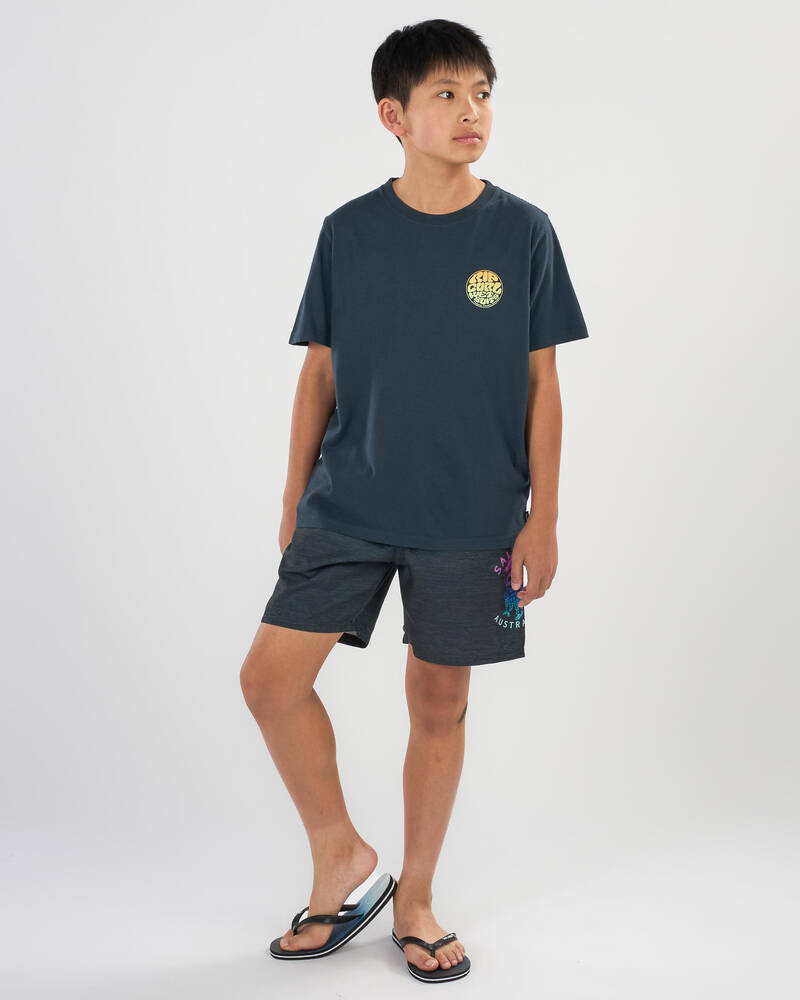 Rip Curl Boys' Wetsuit Icon T-Shirt for Mens