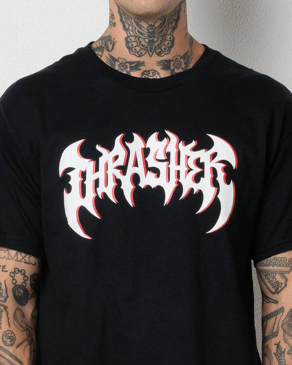 Thrasher Heavy Metal T-Shirt for Mens