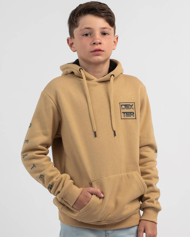 Dexter Boys' Tectonic Hoodie In Sand - Fast Shipping & Easy Returns ...