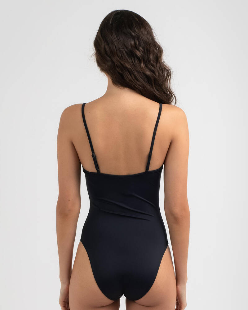 Tommy Hilfiger Miami Logo One Piece Swimsuit for Womens