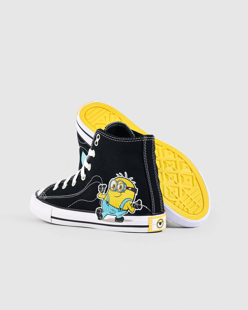 Converse Boys' Minions Chuck Taylor All Star Hi Tops Shoes for Mens