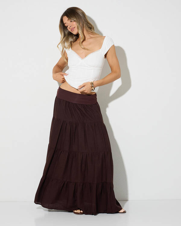 Mooloola Evelin Maxi Skirt for Womens