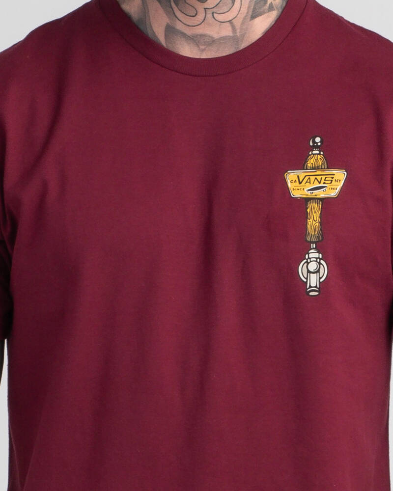 Vans Off The Wall Tavern T-Shirt for Mens