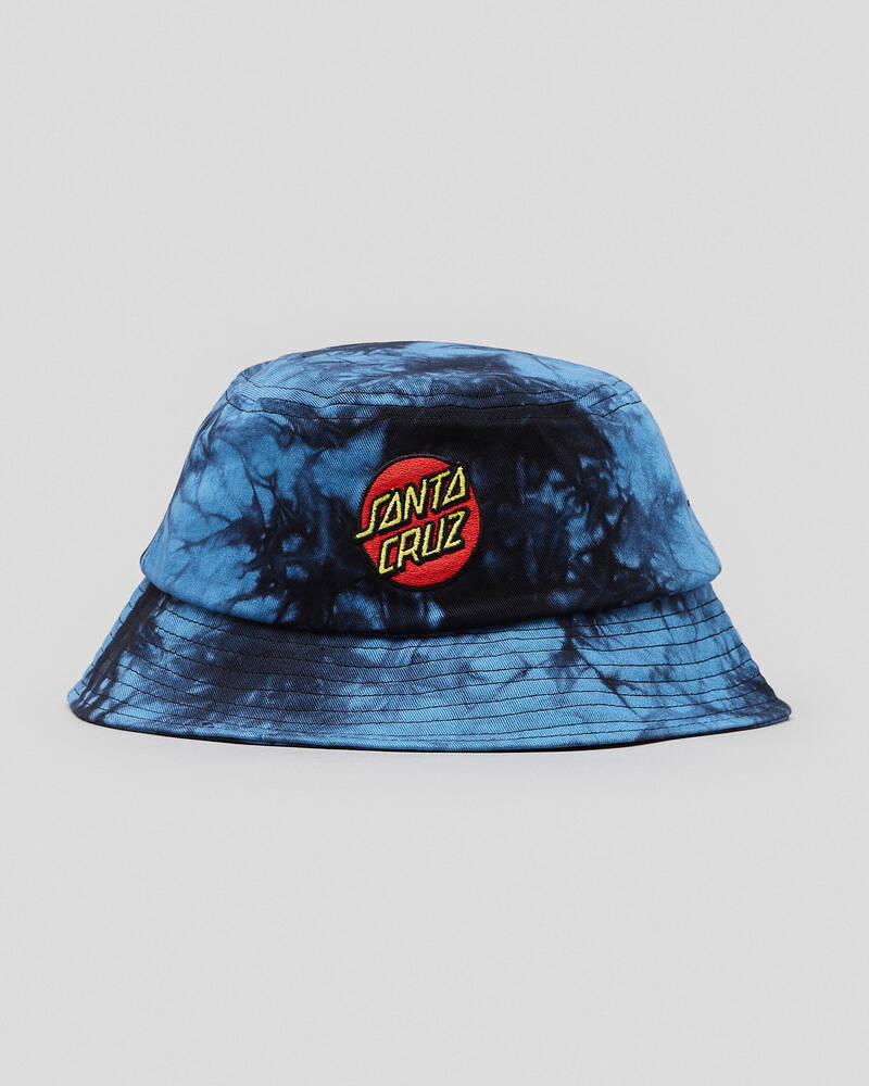 Santa Cruz Dot Youth Bucket Hat for Mens
