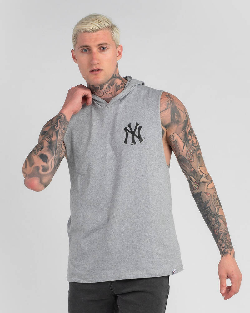 Majestic Vincennes Hooded Muscle Tank for Mens