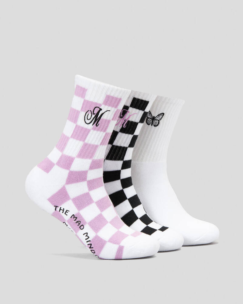 M/SF/T Her Form 3pk Socks for Womens