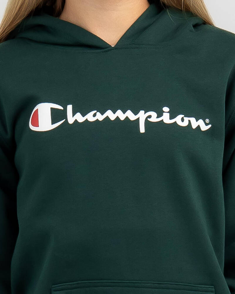 Champion Girls' Logo Hoodie for Womens