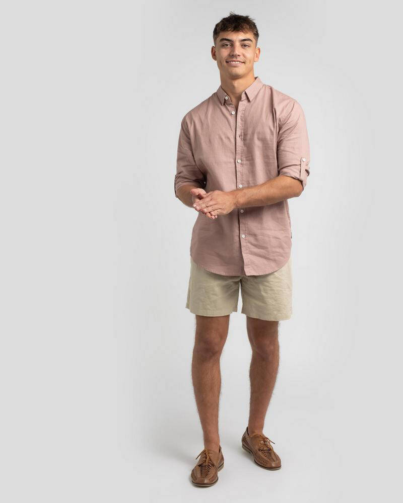 Skylark Hemp Long Sleeve Shirt for Mens