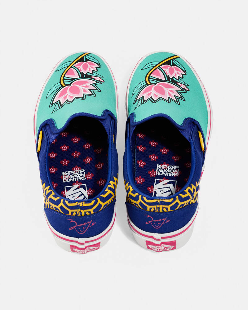 Vans KPop Demon Hunters Classic Slip-On Shoes for Unisex