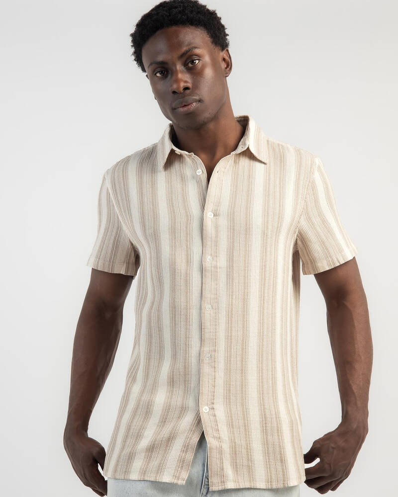 Lucid Bordered Short Sleeve Shirt for Mens