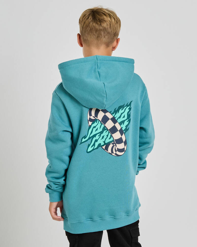 Santa Cruz Boys' Goal Flame Centre Hoodie for Mens