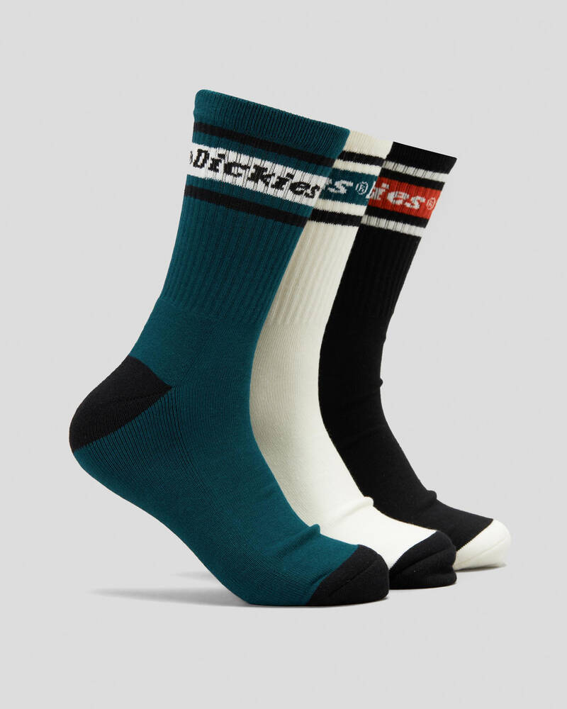 Dickies Madison Heights Crew Socks 3 Pack for Mens