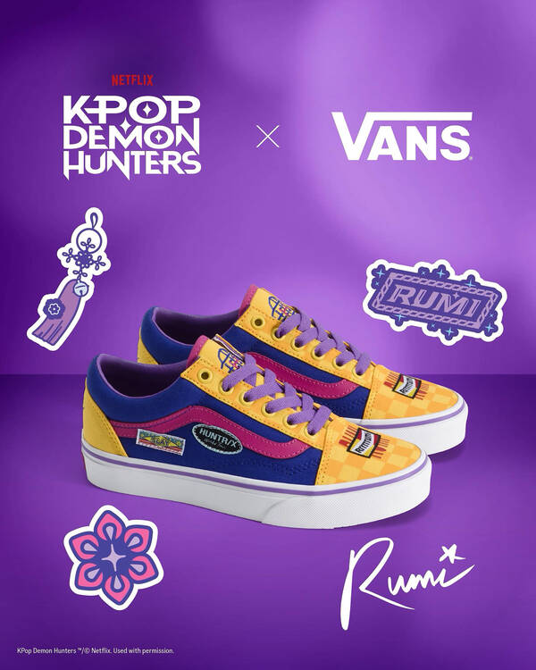 Big Kids' Kpop Demon Hunters Old Skool Shoes