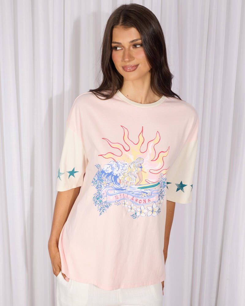 Billabong Tropics Co Ringer T-Shirt for Womens