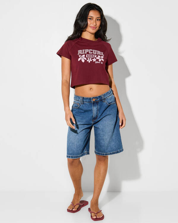 Rip Curl Retro Swell Baby Tee for Womens