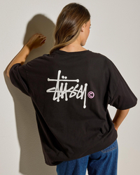 Stussy Graffiti LCB Relaxed T-Shirt for Womens image number null