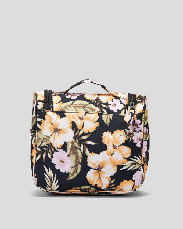 Billabong Calypso Travel Beauty Makeup Case for Womens