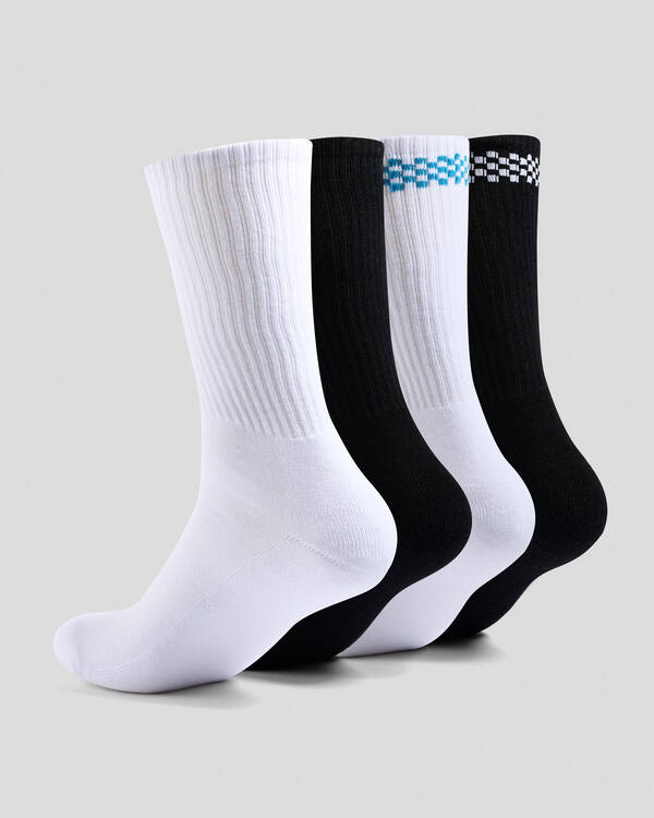 RVCA Seasonal Socks 4 Pack for Mens