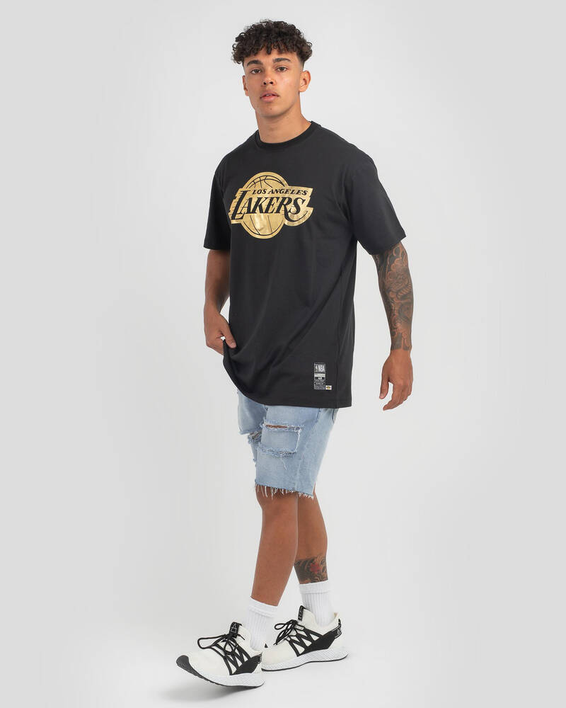 Majestic LA Lakers Only Gold T-Shirt for Mens