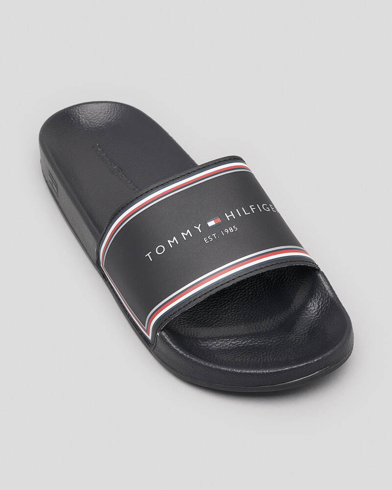 Tommy Hilfiger Essential Pool Slide Sandals for Womens