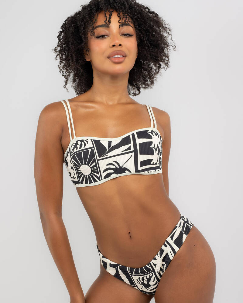 Rip Curl Santorini Sun D-DD Crop Bikini Top for Womens