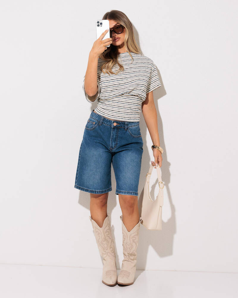 Mooloola Coogee Off Shoulder Top for Womens