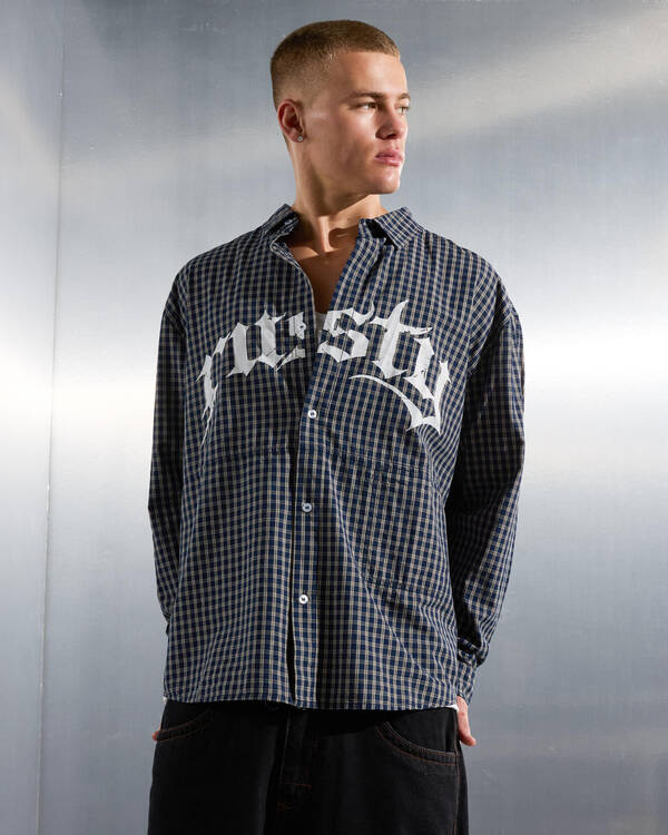 Rusty Shook Ones Long Sleeve Shirt for Mens