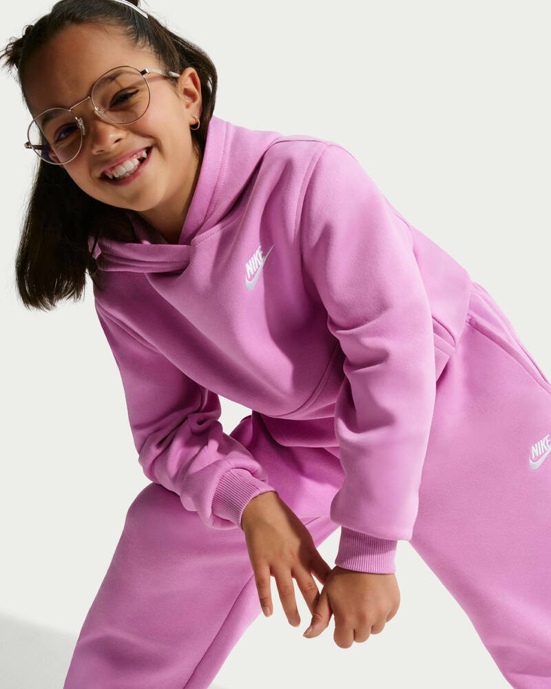 Nike Girls' Oversized Pullover Hoodie for Womens