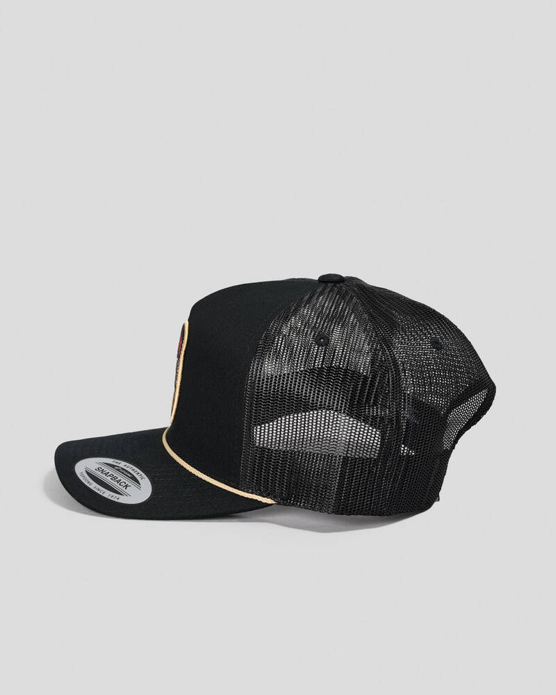 The Mad Hueys Fangin Twill Trucker Cap for Mens