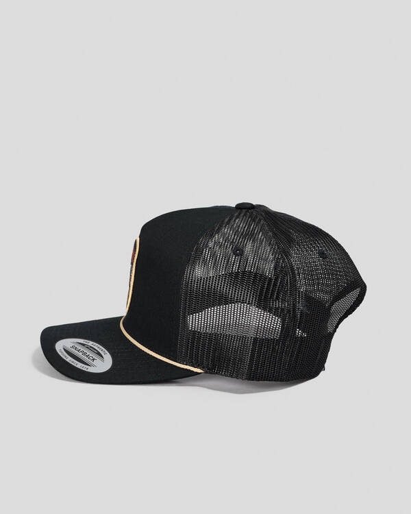 The Mad Hueys Fangin Twill Trucker Cap for Mens