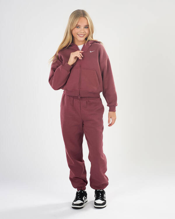 Nike Girls' Studio Fleece Oversized Hoodie for Womens