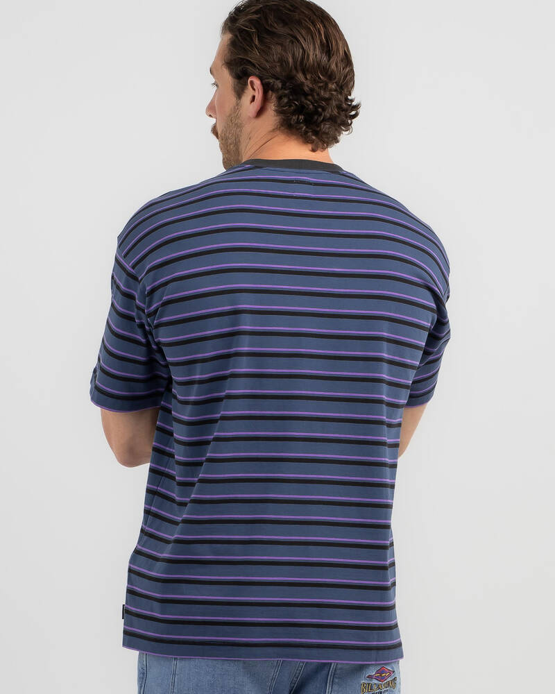 Billabong Backbeach Stripe T-Shirt for Mens