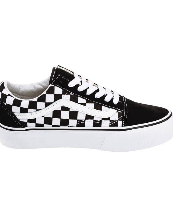 Vans Womens Old Skool Platform Shoes for Womens