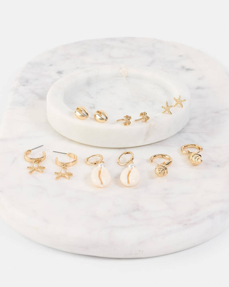 Karyn In LA Neptune Earring Pack for Womens