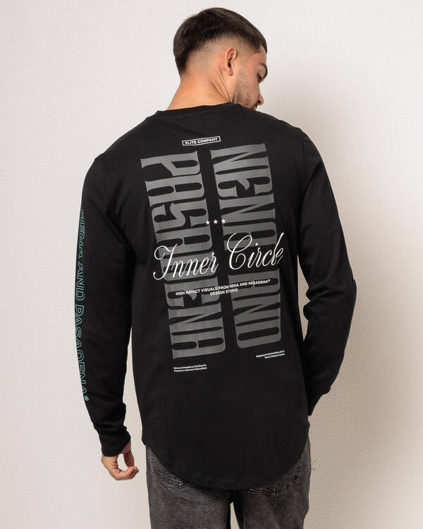 Dynamic Dual Curved Long Sleeve T-Shirt