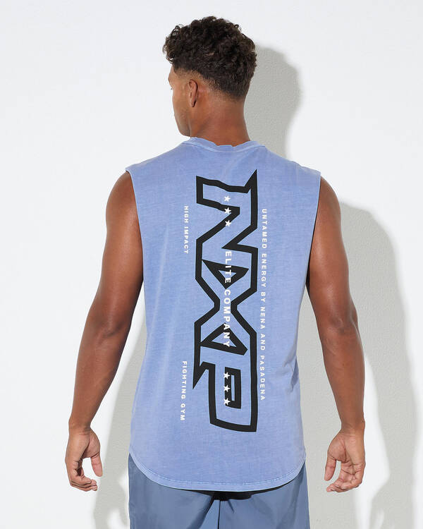Nena & Pasadena Valor Dual Curve Muscle Tank for Mens