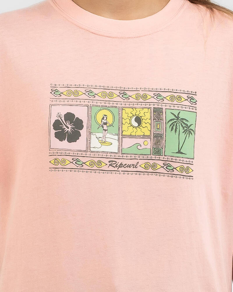 Rip Curl Girls' Desert Waves Relaxed T-Shirt for Womens