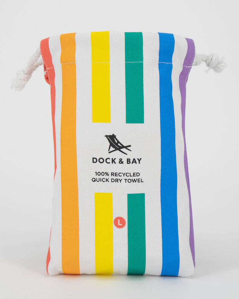 Shop Dock & Bay Beach Towel Summer Collection In Rainbow Skies Fast