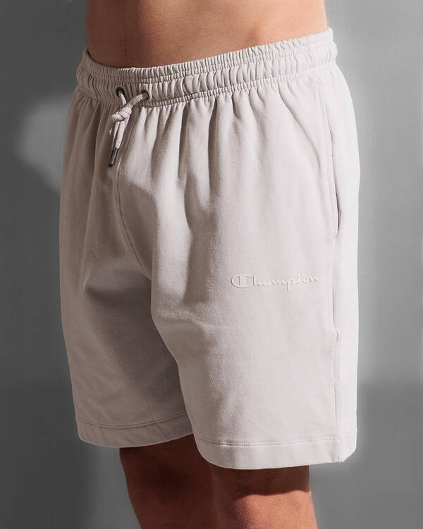 Champion Tonal Script Fleece Shorts for Mens