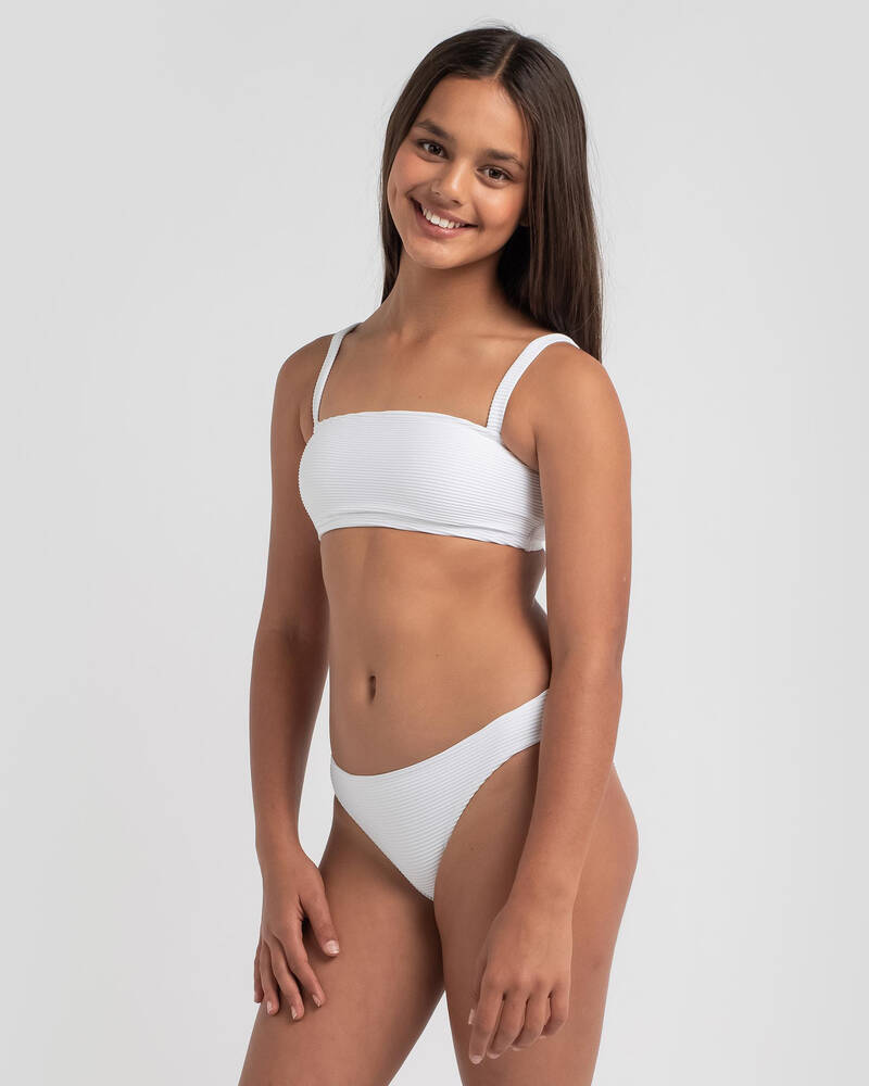 Kaiami Girls' Danni Bandeau Bikini Set for Womens