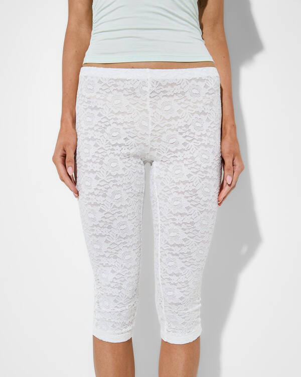 Marseille Lace Capri Pants