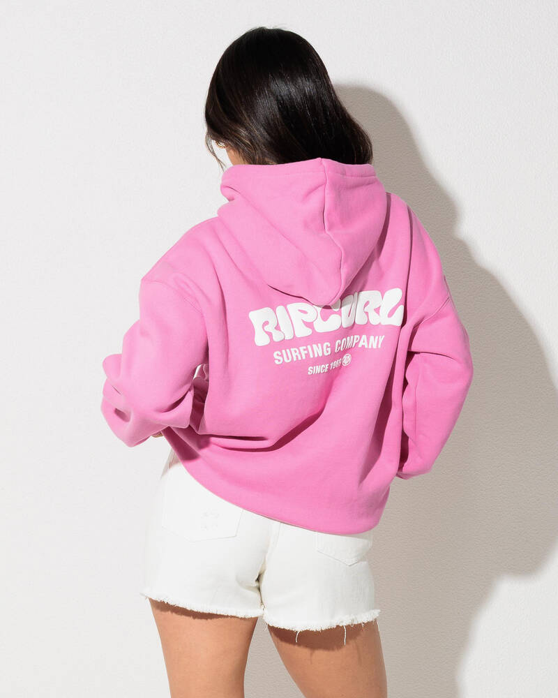 Rip Curl Surf Puff Heritage Hoodie for Womens