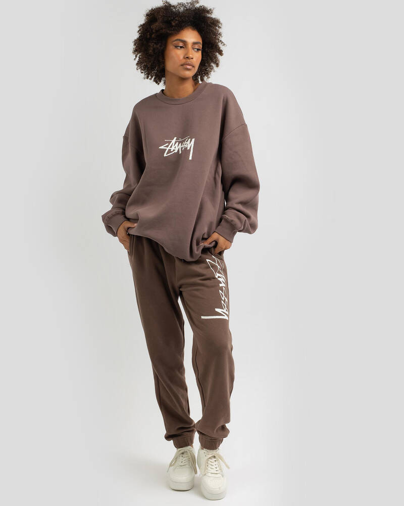 Stussy Stock Boyfriend Sweatshirt for Womens