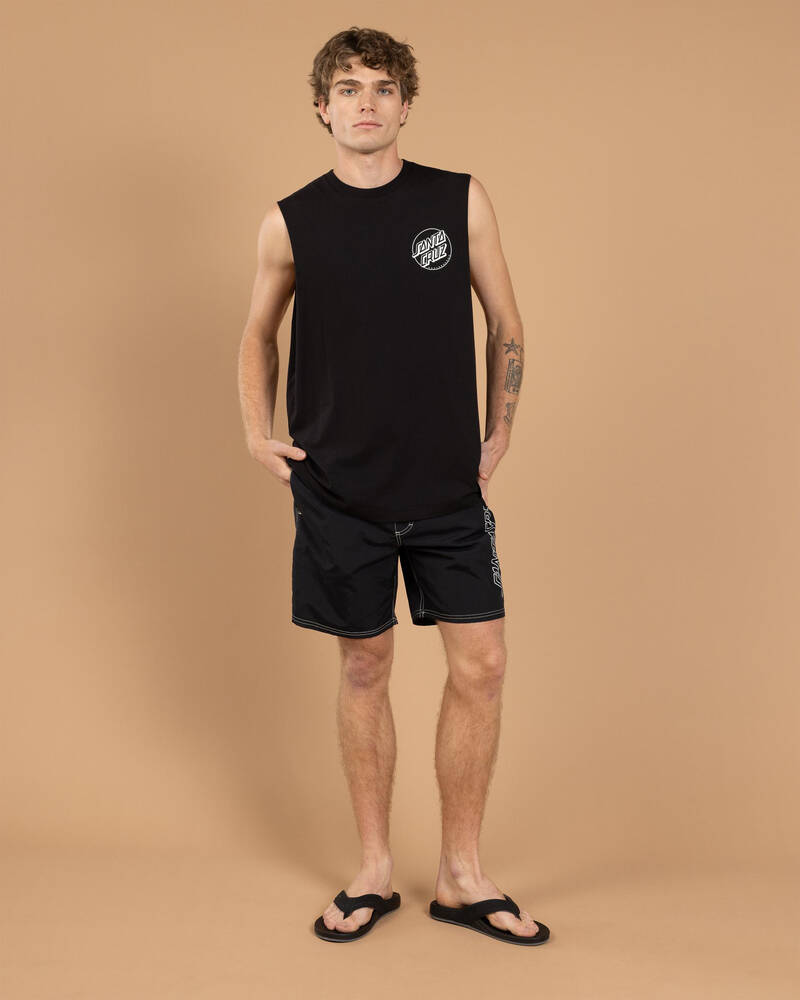 Santa Cruz Descended Dots Mono Muscle Tank for Mens